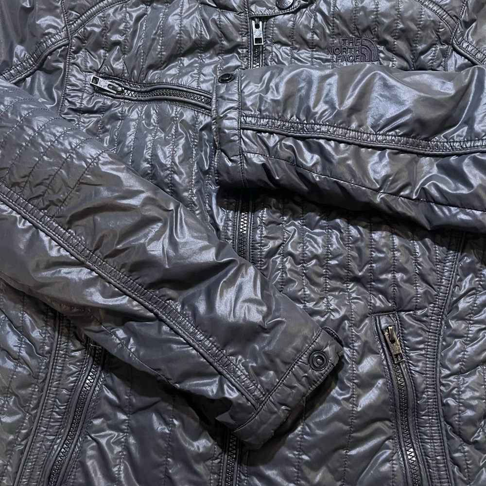 The North Face Women’s Black Midori Arel motorcycle jacket - Picture 5 of 9